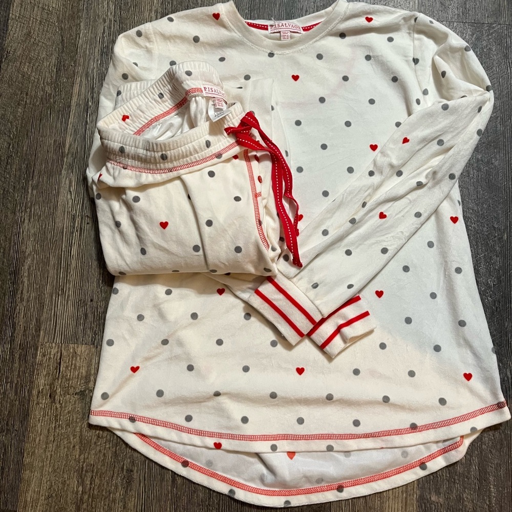 Pj Salvage pj set dots